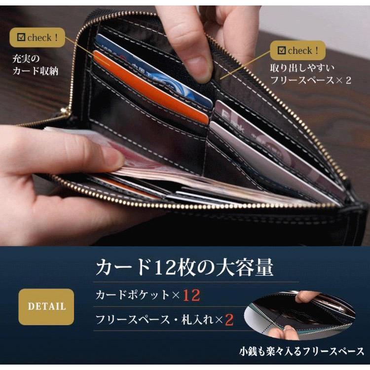 長財布 レディース 大容量 薄い 軽量 L字ファスナー 人気