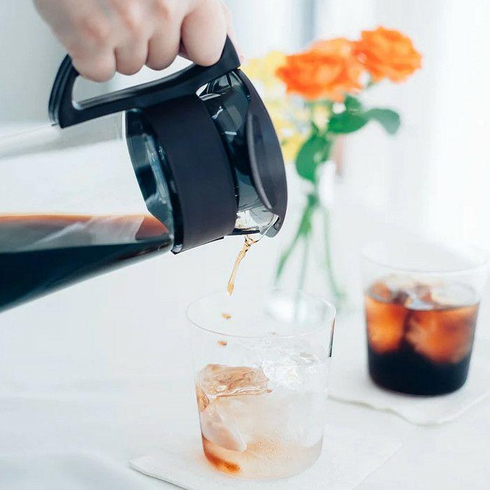 ハリオ 水出し珈琲ポット ブラック 8杯専用 MCPN-14-B | HARIO | 01