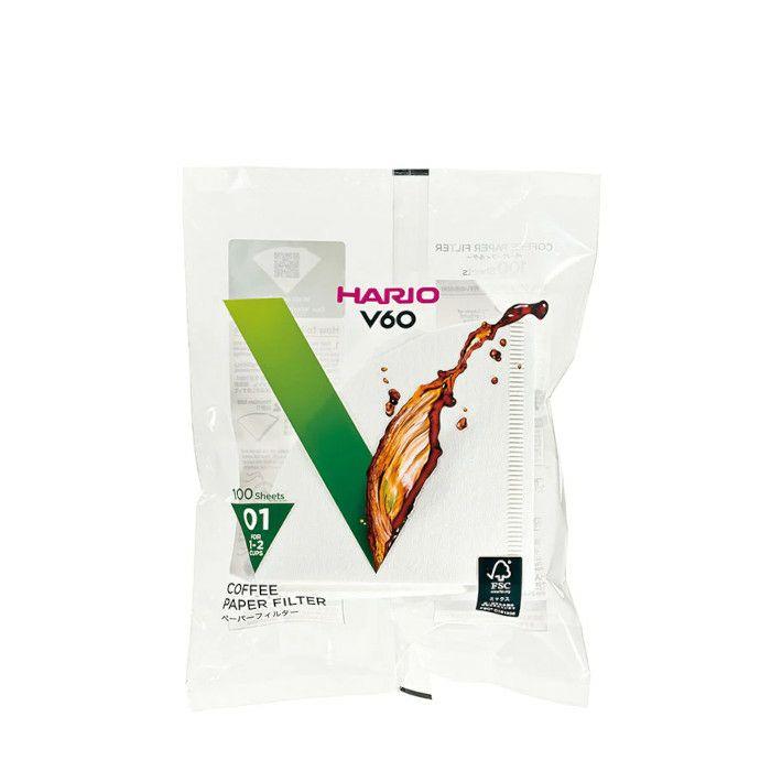 ハリオ V60用ペーパーフィルター01W VCF-01-100W | HARIO