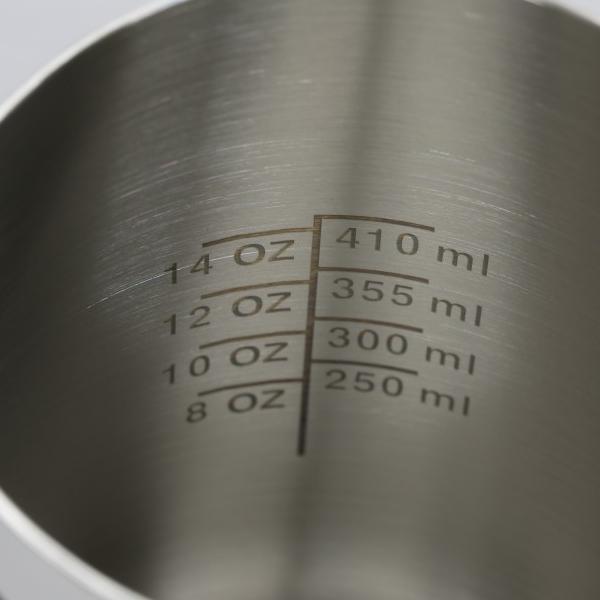 ハンドルフリー ラテアートピッチャー ラトルウェア 600cc 20オンス 27220 | ブランド登録なし | 06