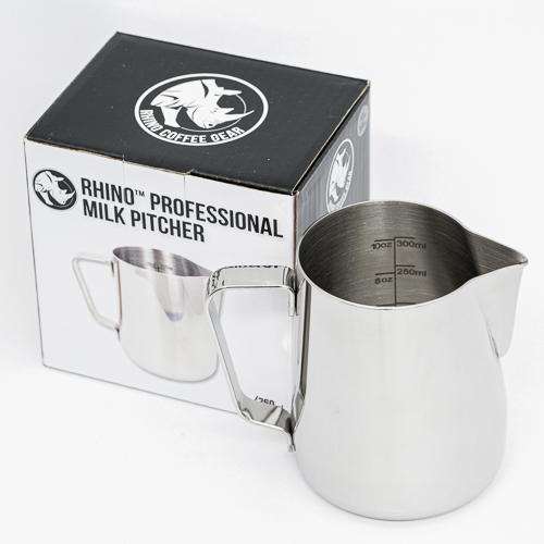 Rhinowares 内側2ヶ所目盛り付き ラテアートピッチャー 12oz. | ブランド登録なし