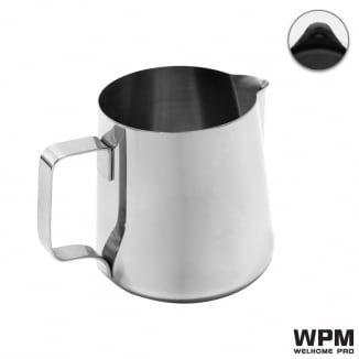 WPM ラウンドスパウト ミルクピッチャー 600ml ステンレス | ブランド登録なし