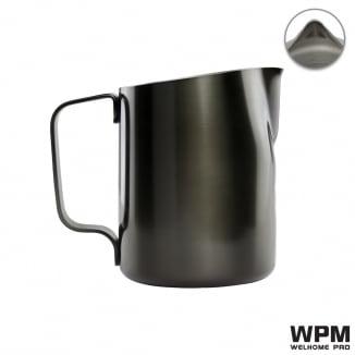 WPM ラウンドスパウト ミルクピッチャー 500ml ブラック | ブランド登録なし