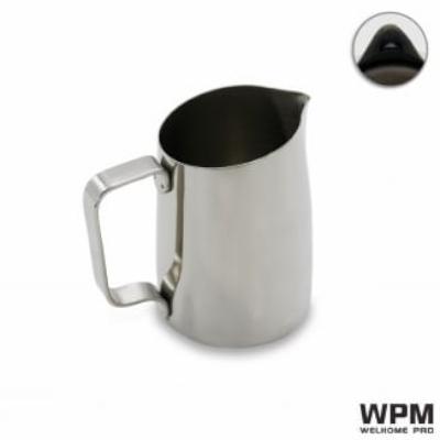 WPM ラウンドスパウト ミルクピッチャー 500ml ステンレス | ブランド登録なし