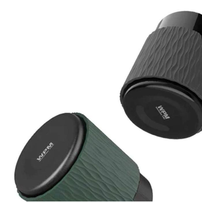 WPM ハンドルフリー ミルクピッチャー 450ml用  MCスリーブ グレー/グリーン ピッチャー別売 | ブランド登録なし | 06