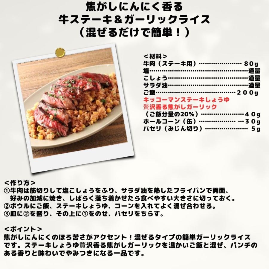 キッコーマン ステーキしょうゆ 焦がしガーリック 570g　常温　爆買 | キッコーマン | 03