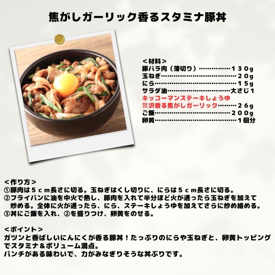 キッコーマン ステーキしょうゆ 焦がしガーリック 570g　常温　爆買 | キッコーマン | 05