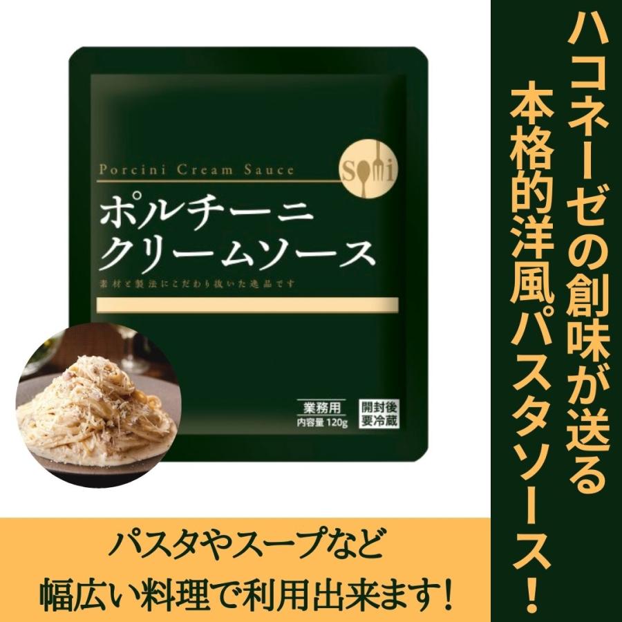 パスタソース　創味食品 ポルチーニクリームソース  ハコネーゼ 業務用 120ｇ 常温　爆買 | 創味