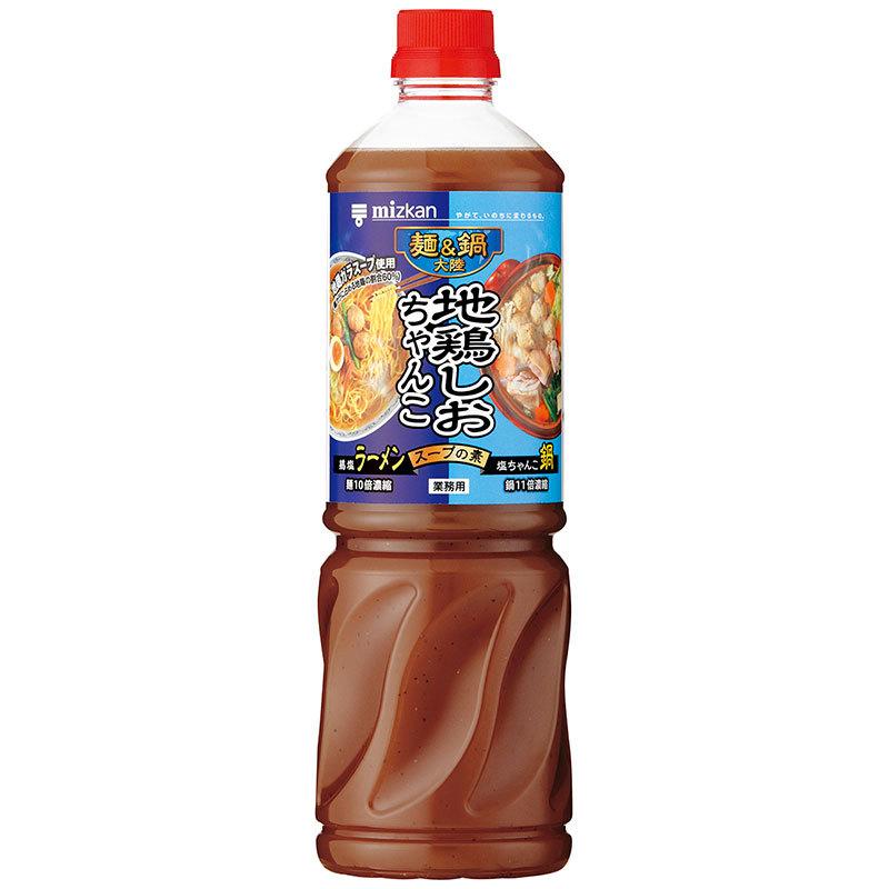 ミツカン 麺＆鍋大陸 地鶏しおちゃんこスープの素  1180g  常温　爆買 | ミツカン