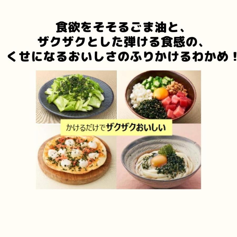 理研 ふりかけるザクザクわかめ 韓国風ごま油  業務用 100g 常温　爆買 | 理研ビタミン | 01