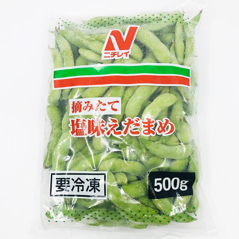 ニチレイ 摘みたて塩あじえだまめ 500g  冷凍　爆買 | ニチレイ | 01
