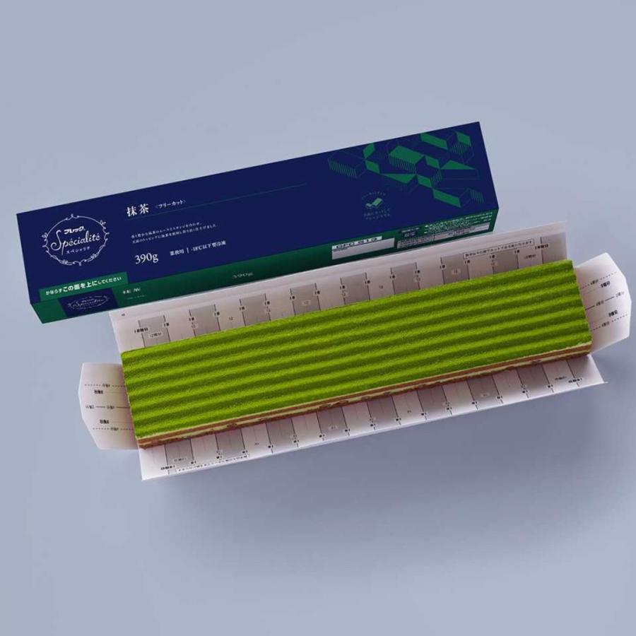 冷凍食品 業務用 フレック フリーカットケーキ 抹茶 390g 冷凍　爆買 | フレック（食品） | 01