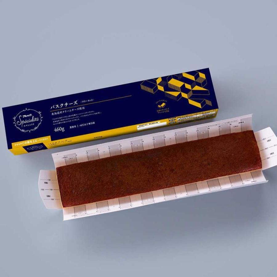 冷凍食品 業務用 フレック フリーカットケーキ バスクチーズ 460g 冷凍　爆買 | フレック（食品） | 01