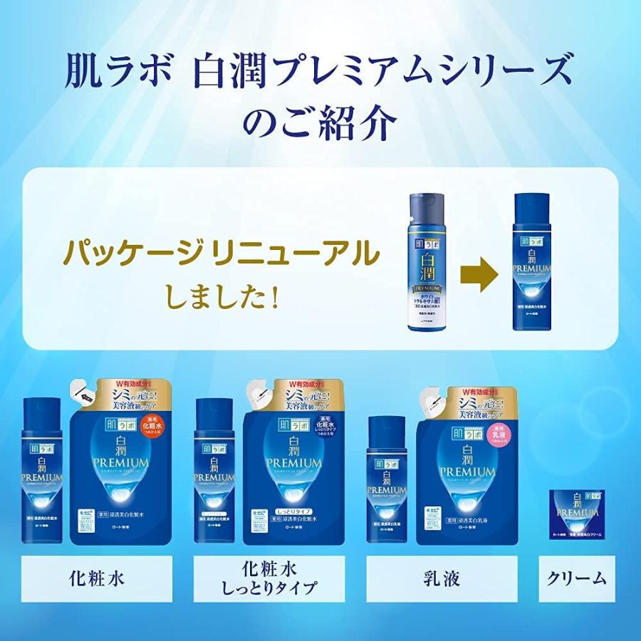 【まとめ買い】8個 セット肌ラボ 白潤 プレミアム 化粧水 つめかえ用 170ml_4