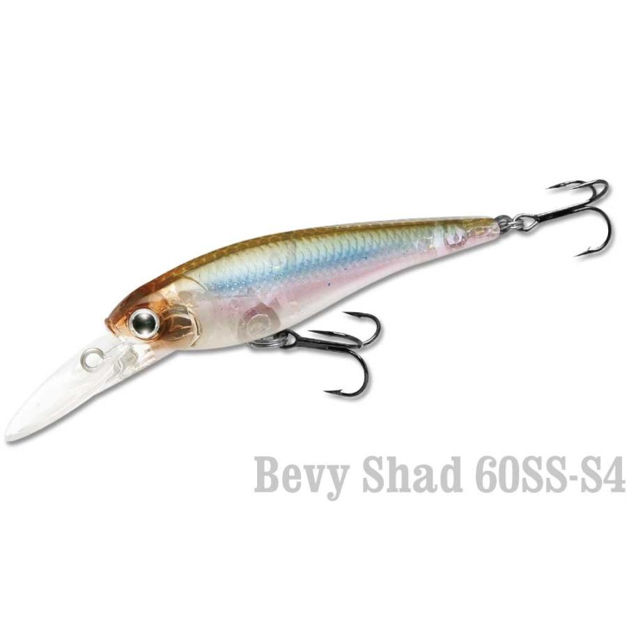 LUCKY CRAFT（ラッキークラフト） ベビーシャッド60SS - S4カラー