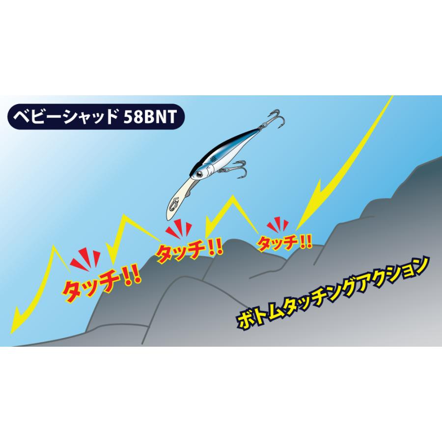 ラッキークラフト ベビーシャッド58BNT~ボーン~ | LUCKY CRAFT | 07