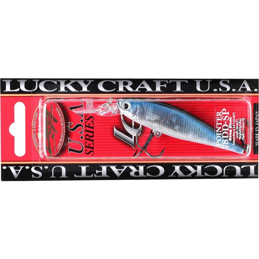 ラッキークラフトUSA ポインター78DD - US定番カラー | LUCKY CRAFT | 12