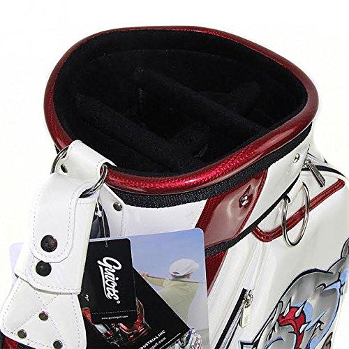 Guiote ゴルフスタッフバッグ (トップ10インチ ブルドッグ) (トップ10インチ ゴルフスタッフバッグ Guiote ブルドッグ)