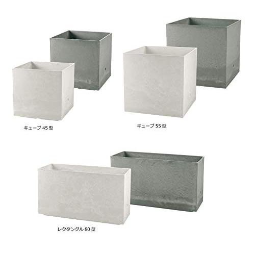 リッチェル 大型プランター 陶器風 ホワイト 80×29.5×45cm ラヴィーレWS レクタングル 80型 底面給水機能付き 709040 