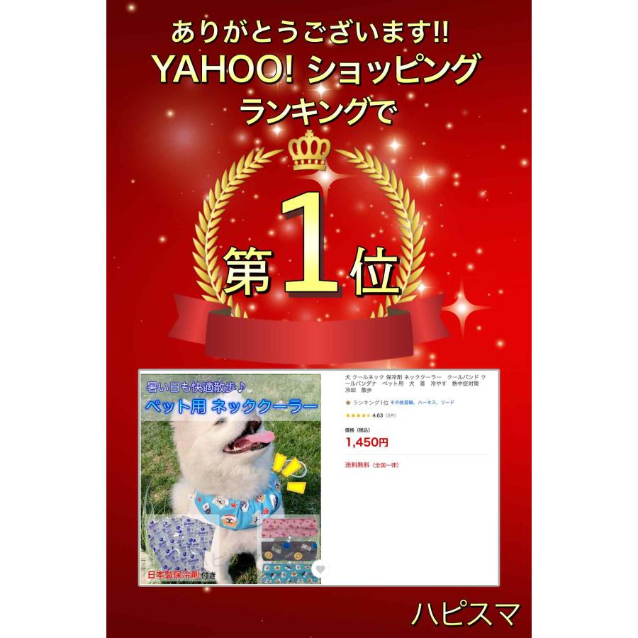 犬 ネッククーラー クールネック 保冷剤 クールバンド  クールバンダナ　ペット用　首　冷やす　熱中症対策　冷却　散歩 |  | 11