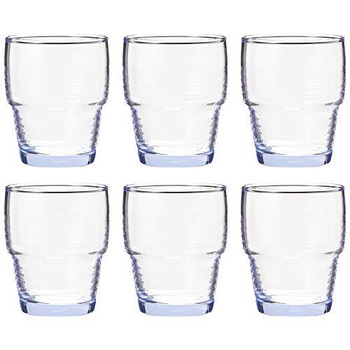 東洋佐々木ガラス グラス タンブラー ブルー 240ml HS スタック 日本製 食洗機対応 00368HS-SF 6個入り | 