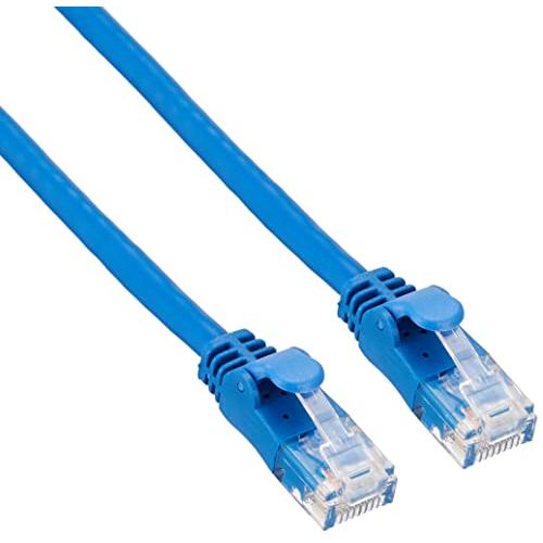 エレコム LANケーブル CAT6A 7m 爪折れ防止コネクタ cat6a対応 やわらか ブルー LD-GPAYC/BU7 | 