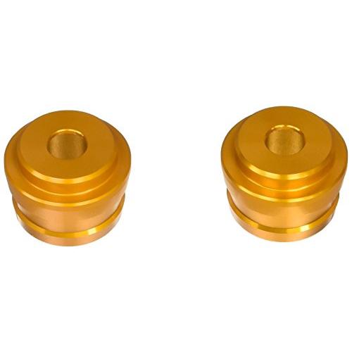 SHIFT UP (シフトアップ) アルミアクスルスライダー [M12ショート] フロント用 [アルミ削り出し/ゴールド] 210085-04 | 