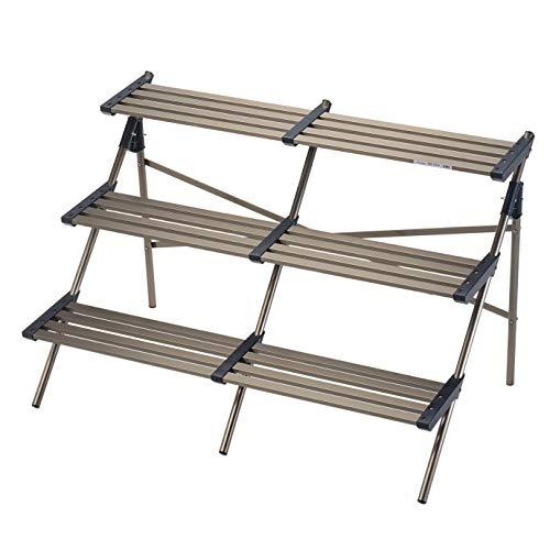 本宏製作所 アルミ製フラワースタンド3段 HF-900S | 