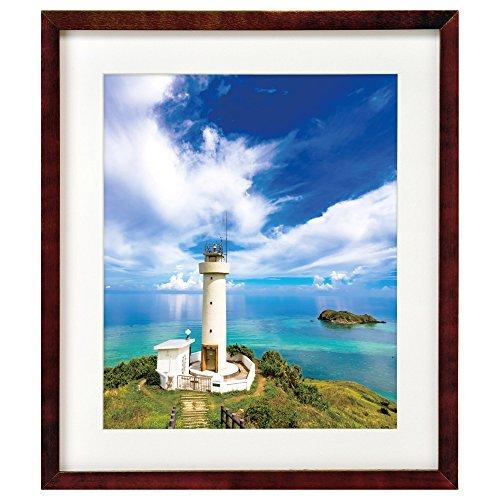 HAKUBA 額縁 MM-01 4切 木製 ブラウン FWMM01-BR4 | 