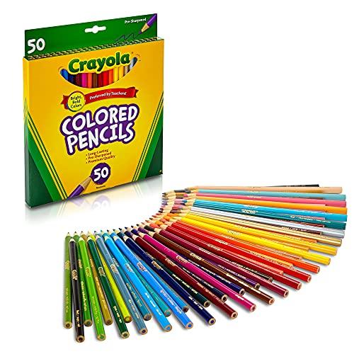 クレヨラ (Crayola) 色えんぴつ 50色 色鮮やか 正規品 684050 | 