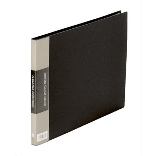 キングジム クリアーファイル カラーベース A4 (E型) 130C 黒 | 