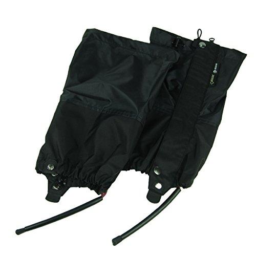 イスカ(ISUKA) ゴアテックス ライトスパッツ フロントジッパー S 246401 ブラック | 