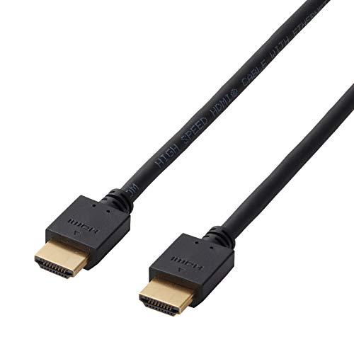 エレコム HDMI ケーブル 3m 4K × 2K対応 ブラック DH-HD14EB30BK | 