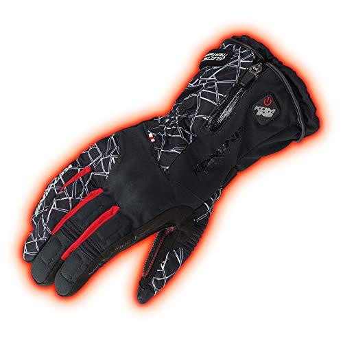 コミネ(KOMINE) バイク用 アドバンスドプロテクトエレクトリックグローブ Crush Black/Red 3XL EK-205 1183 | 