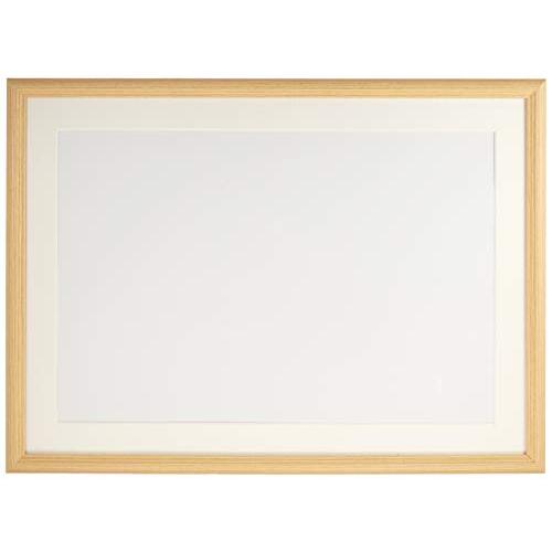 FUJICOLOR 額縁 YM-3 アクリル 木地 A3ノビ 木製 ベージュ 22470 | 