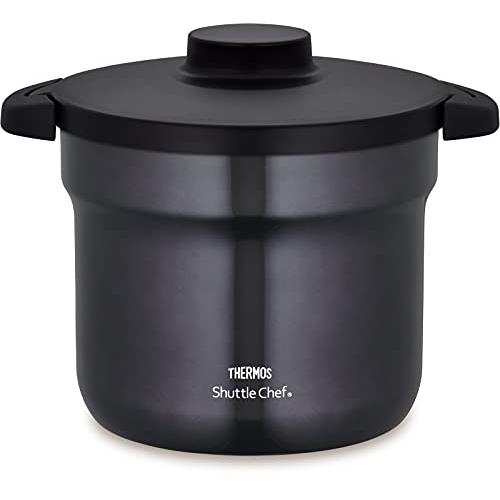 サーモス 真空保温調理器 シャトルシェフ 4.3L (4-6人用) クールグレー 調理鍋ふっ素コーティング加工 KBJ-4501 CGY | 
