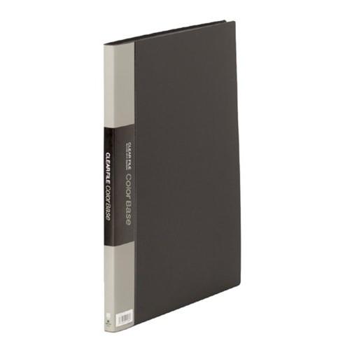 キングジム クリアーファイルカラーベース B4タテ 20枚(S型)黒 142Cクロ | 