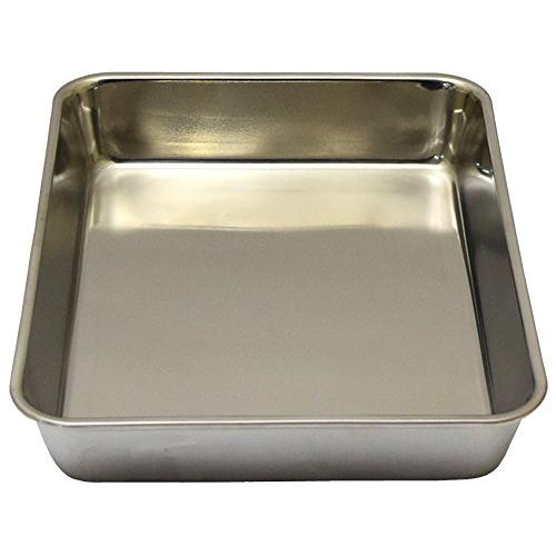 高儀 TAKAGI ステンレス 角バット 18枚取 容量1.9L 長方形 ステンレス鋼 シルバー 下ごしらえ 揚げ物 油切 バット 錆びにくい | 