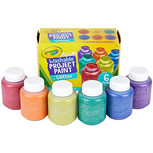 クレヨラ ボトル絵の具 6色セット 水で簡単に落とせる キラキラ 542400 正規品 | 