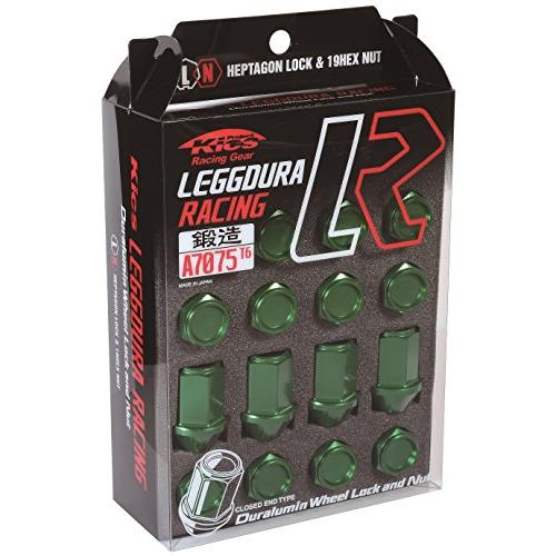 KYO-EI ( 協永産業 ) ホイールロック&ナット LEGGDURA RACING 【 M12 x P1.25 】 ライトグリーン KIC3 | 