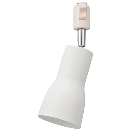 オーム(OHM) 電機 ダクトレール用スポットライト レールライト ライティングダクト用 E26口金 ホワイト ORL-SE26F-W 06-5 | 