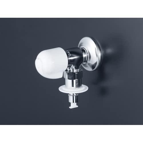 KVK 洗濯機用水栓 緊急止水機能付 樹脂ハンドル 寒冷地用 K115CP2Z | 