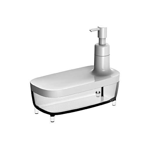 オーエ ディスペンサー 白 約縦14.3×横16.6×奥行8cm スマートホーム II ソープディスペンサー キッチン 食器用洗剤 詰め替え ス | 