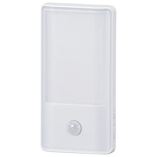 オーム(OHM) 電機 LEDナイトライト 明暗人感センサー式 電球色 フットライト 足元灯 コンセントタイプ NIT-ALA6JY-WL 06 | 