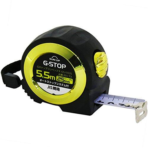 SUN UP Gストップコンベックス JIS 5.5mx25mm メジャー | 