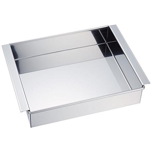 遠藤商事(Endo Shoji) TKG 卵豆腐寒天ゼリー型 長方形 ステンレスで錆びにくく衛生的 羊羹などの流し型 卵豆腐型 間口×奥行×高さ | 