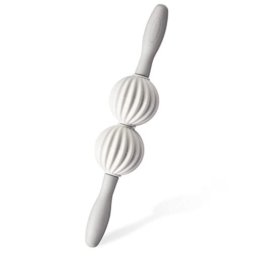 エレコム お風呂で使える ストレッチローラー エクリアバス マグネットホルダー付き ソフト ライトグレー HCF-BTSRLSGYL ライトグレ | 