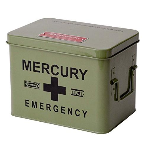 MERCURY キーストーン マーキュリー エマージェンシーボックス カーキ | 