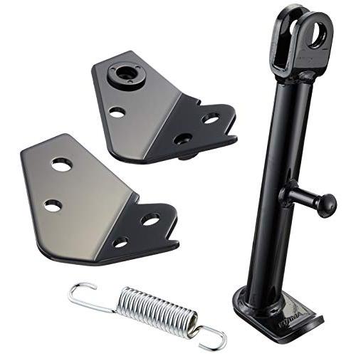 キジマ (kijima) バイク バイクパーツ サイドスタンド ズーマー 150mm ブラック HONDA 213-025 | 