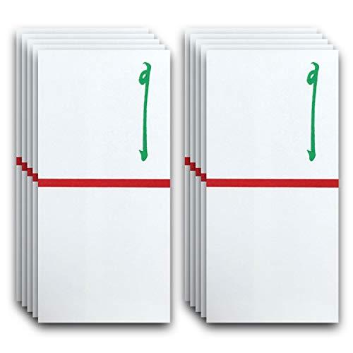 鳩居堂 金封 新札型封筒 わらび Q607 ５枚入 × 2 | 